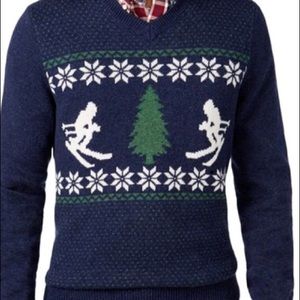 Tommy Hilfiger Men’s Saul Ski V Neck Sweater